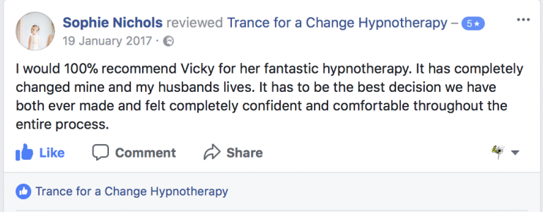 Review for Trance for a Change Hypnotherapy