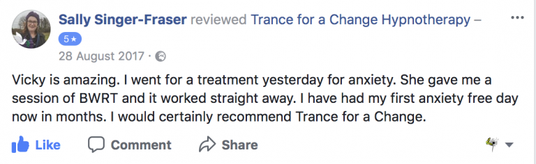 Review for Trance for a Change Hypnotherapy