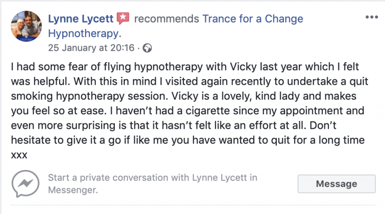 Review hypnotherapy Hinckley
