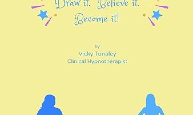 Transformation Weight Loss Colouring Book by Vicky Tunaley